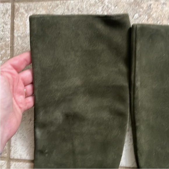 Tory Burch Brooke Slouchy Suede Block Heel Boots - Picture 6 of 13